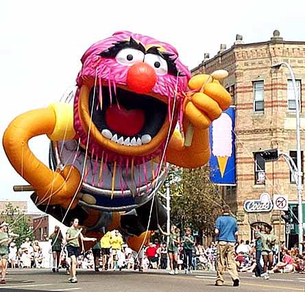 Animal-balloon "Doc Hopper has been sighted somewhere downtown. Deploy the secret weapon." ?¢‚Ǩ‚ÄúMike C