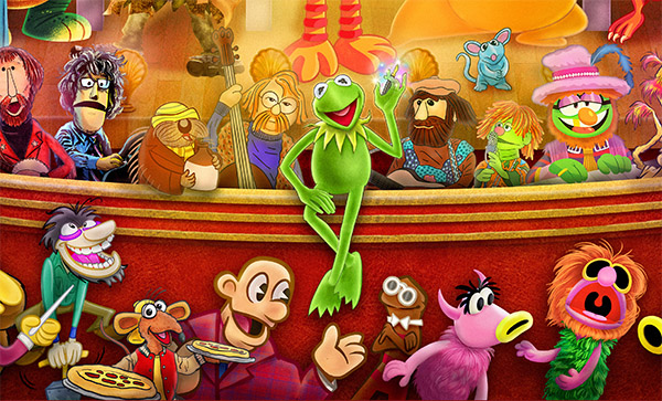 Presenting The Great Muppet Mural!
