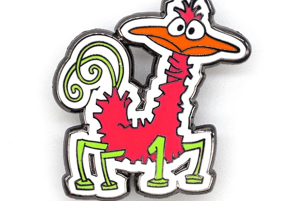 Jim Henson Doodles Become Pins