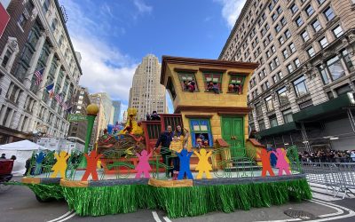 Christopher Jackson Rides Again with Sesame Street at the Macy’s Thanksgiving Day Parade
