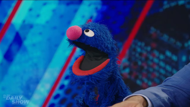 WATCH: Grover Gives Job Tips on The Daily Show