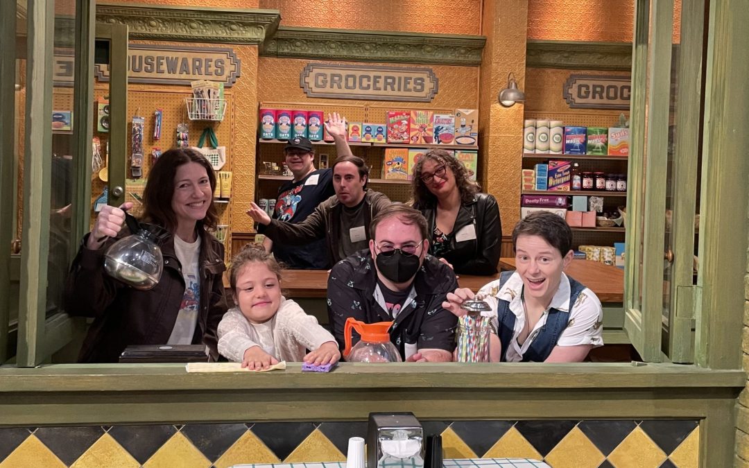 The ToughPigs Staff Visits the Set of Sesame Street