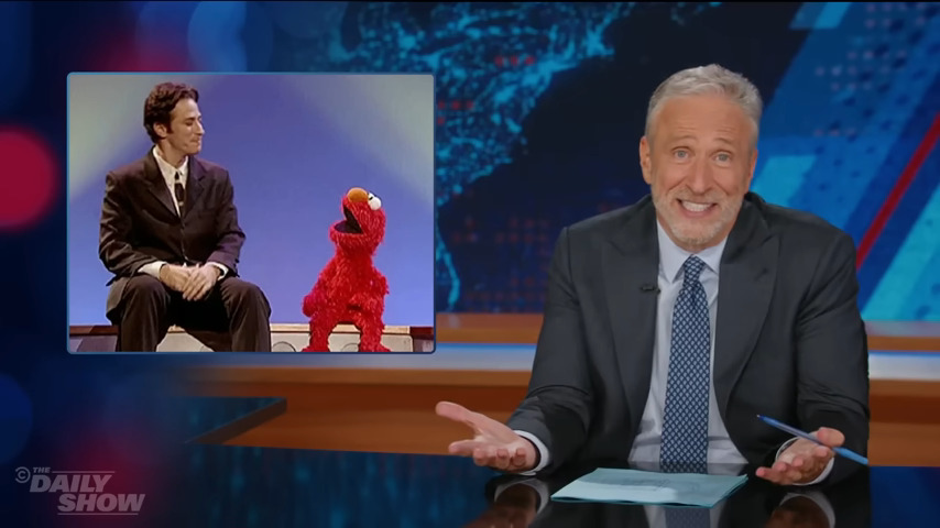 The Daily Show Covers the Elmo Debacle