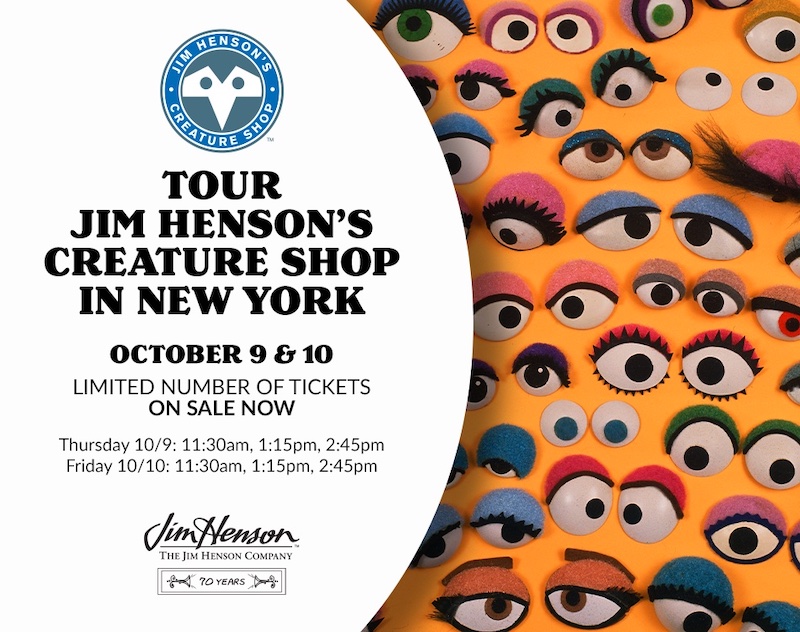 Henson Co Offering Exclusive NYC Creature Shop Tours