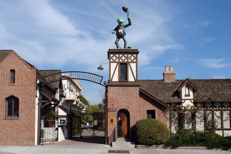 The Charlie Chaplin Kermit Statue Finds a New Home