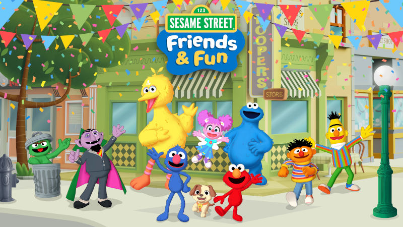 Sesame Street Friends & Fun Video Game Coming Soon